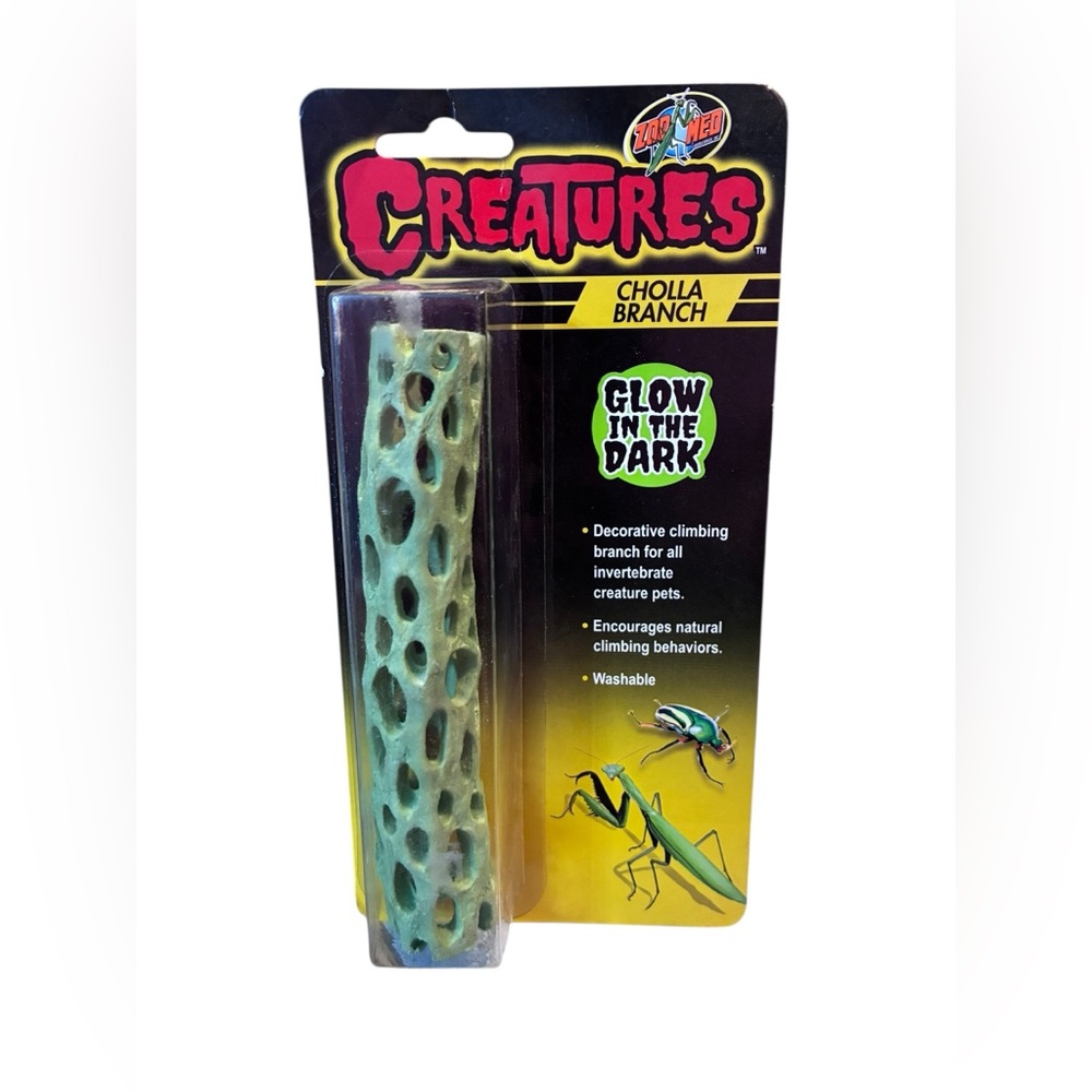 3/$8 Creatures Glow-In-The-Dark Cholla Branch - Green